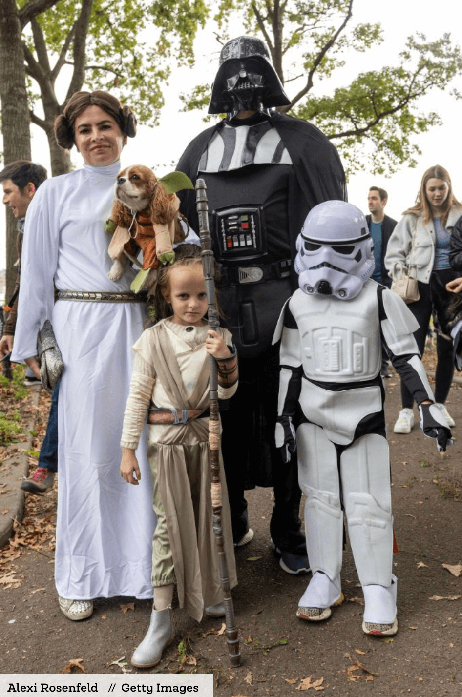 Dog costumes Halloween star wars