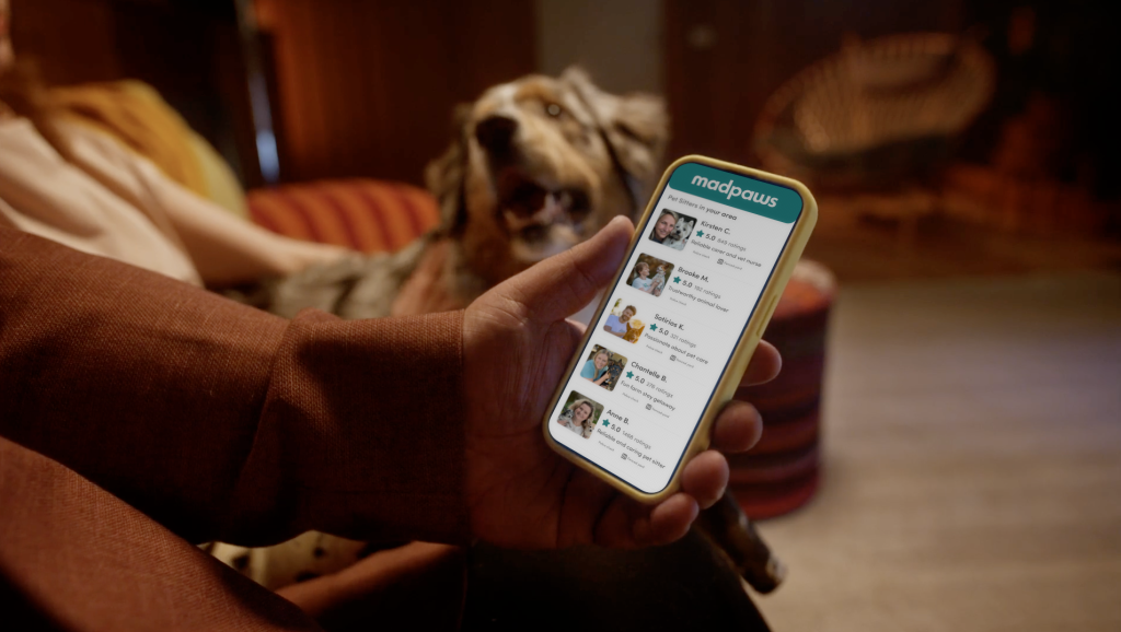 Over 50,000 Pet Sitters, Dog Walkers, Groomers & Trainers at your fingertips with the Mad Paws App