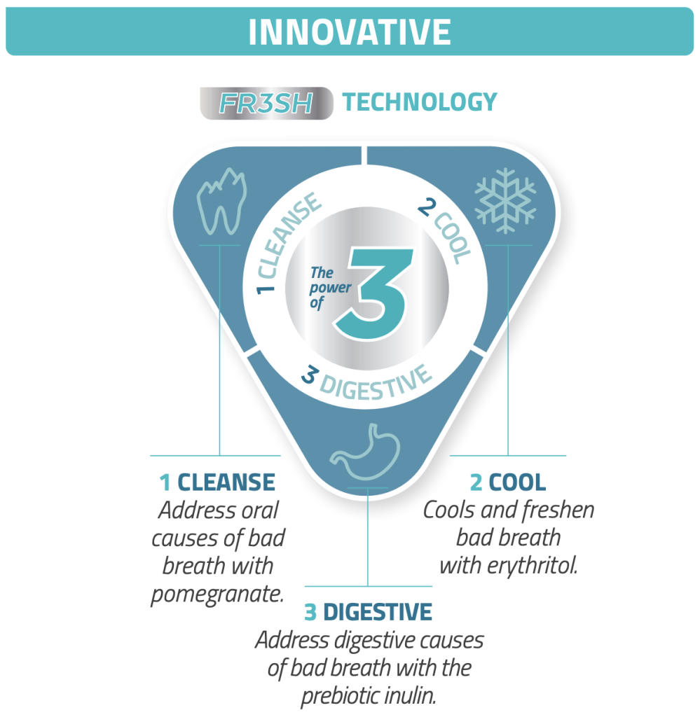 Choose the power of 3 when it comes to dog teeth cleaning